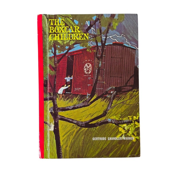 Boxcar Children Book Vtg Chapter Book Kids Story Book Illustrated 1977 Hardcover - Picture 1 of 10